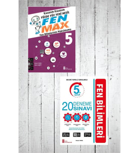 Ata 5.Sınıf Fen Max Soru Bankası -20 Deneme Sınavı