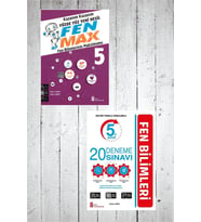 Ata 5.Sınıf Fen Max Soru Bankası -20 Deneme Sınavı