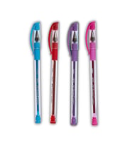 Tükenmez Kalem İğne Uçlu 4 Renk 1 Paket Faber Tükenmez Kalem (Karışık)