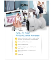 Evervox EVR-S1 1.3MP Wi-Fi Akıllı Kamera