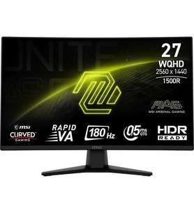 MSI 27 RAPID VA MAG 274CQF 0.5MS 180HZ HDMI-DP KAVISLI GAMING MONİTÖR 2560X1440