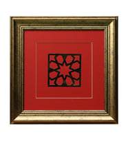 e38 EL İŞÇİLİĞİ PİRİNÇ TABLO 40*40 CM - 6451