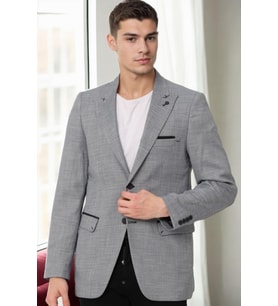 C8058 DEWBERRY ERKEK CEKET-GRİ