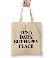 Dark But Happy Place Bez Çanta Uzun Saplı