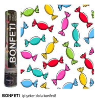 Kneitz BONFETİ / Içi Şeker Dolu Konfeti / Şeker Konfeti / Bonbon Konfeti / Şekerli konfeti / candy confetti / patlayan şeker