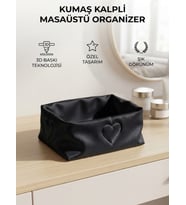 Kalp Desenli Organizer Kutu