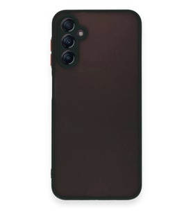 Newface Samsung Galaxy A15 4G Kılıf Montreal Silikon Kapak - Yeşil