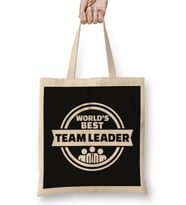 Worlds Best Schnauzer Mom 06 Bez Çanta Uzun Saplı