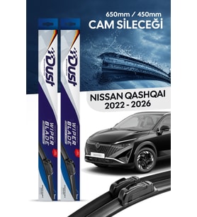 Nissan Qashqai Silecek Takımı 2022-2026 Uyumlu 650MM/450MM