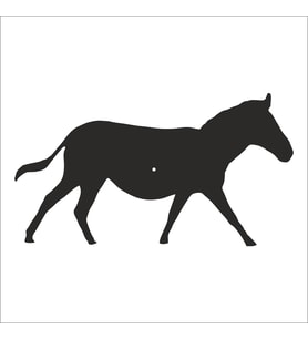 EŞEK FOLYO STİCKER 90 cm uzunluk (Karışık)