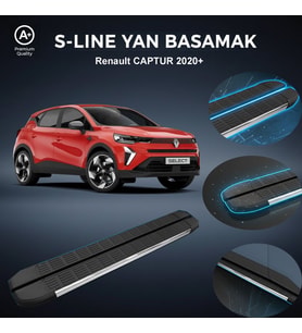 Renault Captur S-Line Premium Krom Yan Basamak 2020 Sonrası