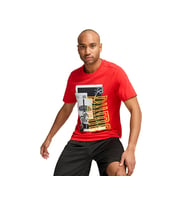 Puma Wınnıng Shot Tee 1 Erkek Günlük Tişört 68231101 Kırmızı