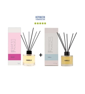 İpeksi Soft Place + Sympathetic Place Dekoratif Ortam Kokusu 120 ml - Bambu Çubuklu (Standart)
