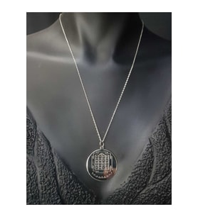 Çift Yönlü Vashikaran&sri Yantra Aşk,para,sağlık.başarı,şans Mıknatısı 925 Ayar Gümüş Kolye