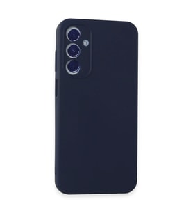 Samsung Galaxy A15 4G Kılıf First Silikon - Lacivert