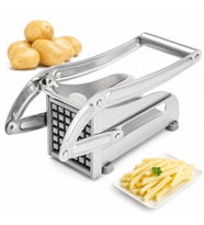 PATATO-CHIPPER MANUEL PATATES - SEBZE DİLİMLEME MAKİNESİ KOMPLE METAL ÜSTTEN KOLLU (5343)