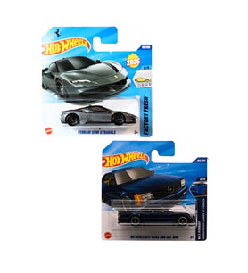 Hot Wheels Ferrari Sf90 Stradale - 89 Mercedes-Benz 560 Seg Amg (2Li Set)