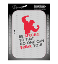 Fitness Motto Body Building Iron Press Tekstil Ütü İle Yapışan Transfer Baskı Kağıdı DTF BASKI