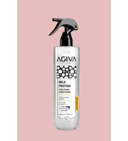 AGİVA CARE&BEAUTY Milk Protein Onarıcı, Besleyici ve Isı Koruyucu Çift Fazlı Fön Suyu - 400 ml
