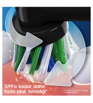 Oral-B D103 Vitality Pro Protect x Clean Şarjlı Diş Fırçası - Siyah
