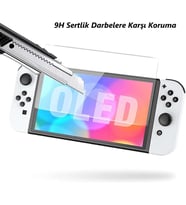 Nintendo Switch OLED 7 İnç İle Uyumlu Ekran Koruyucu Nano Oyun Konsolu