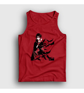 Presmono Unisex Kırmızı Itachi Genjutsu Anime Naruto Atlet 132208tt