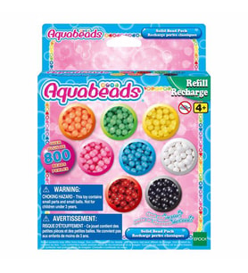 AquaBeads Star Bead Yedek Boncuk Paketi 31603 (Çok Renkli)