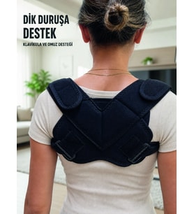 Köprücük Kemiği Destek Bandajı Klavikula Ve Omuz Destekli Dik Duruş Korsesi