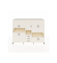 Kronos Dolap 13 Raflı 3 Çekmeceli 9 Kapaklı 220x59x163 Aytaşı-Aytaşı