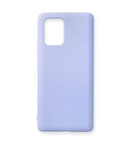 Samsung Galaxy A91 / S10 Lite Kılıf Nano İçi Kadife Silikon - Lila