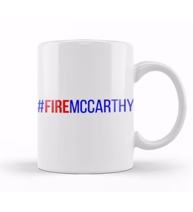 FireMcCarthy Kupa Bardak Porselen