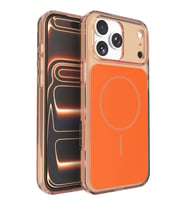 iPhone 17 Pro Max Bruma Magsafe Kapak - Turuncu