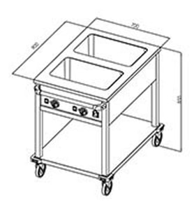 Öztiryakiler Elektrikli Bain Marie, Ohbety 2gn