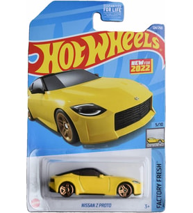 Hot Wheels Nissan Z Proto - Fabrika Taze 5/10 - Sarı