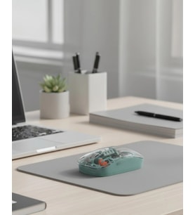 Pilelistore  Çift Mod Bağlantılı Kablosuz Mouse Bluetooth ve USB Alıcılı
