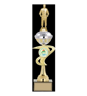 ODAK KUPA - Figürlü Kupalar - Judo / Karate Figürlü Kupalar FG-065 B - 47 cm