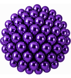 Mor Renk Lateks krom Balon (30 cm) - 50 Adet