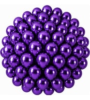 Mor Renk Lateks krom Balon (30 cm) - 50 Adet