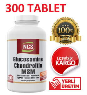NCS ® Glucosamine Chondroitin Msm 300Tablet Glukozamin Hyaluronic