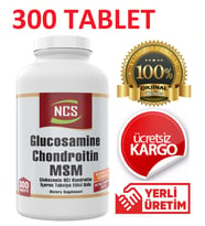 NCS ® Glucosamine Chondroitin Msm 300Tablet Glukozamin Hyaluronic