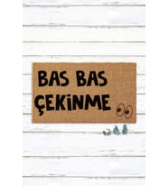 Bas Bas Çekinme Kapı Paspası Koko Paspas Kıl Paspas Dış Kapı Paspası Giriş Paspası Kapıönü