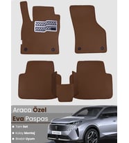 Peugeot 3008 Hibrit (2024-2025) Uyumlu EVA Paspas Tam Set–Birebir Uyum,Su Geçirmez,Hızlı Montaj