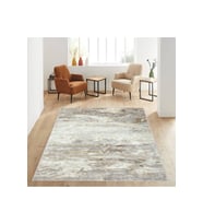 Rovigo Home Dijital Baskı Yıkanabilir Kaymaz Taban Salon Halısı RVG0603 (Bej)
