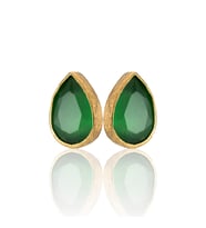 Kadir Jewellery 22 Ayar Altın Kaplama Kadın Minimal Küpe -El İşçiliği Ve Hipoalerjenik Küpe