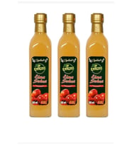 Güzeldost Elma Sirkesi 3x500 ml - %100 Katkısız Doğal  Geleneksel Ev Yapımı