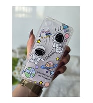 Samsung Galaxy M34 5G Uyumlu Baskılı Şeffaf Telefon Kılıfı