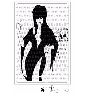 Elvira A Rainha Das Trevas Puzzle 240 Parça Yapboz