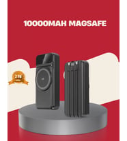 Kablosuz 15w Şarj Destekli 10000 Mah Taşınabilir Powerbank – Hızlı Şarj Özellikli