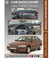 VOLVO S40 (1996-2002) Torpido Örtüsü Ön Göğüs Koruma Torpido Koruma Tam Uyum Araca Özel UV Koruma