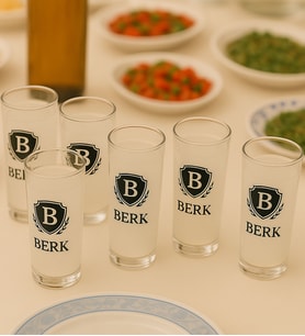 BK Gift Kişiye Özel Baş Harfli İsimli 6'lı Rakı Bardağı -1, Arkadaşa Hediye, Sevgiliye Hediye